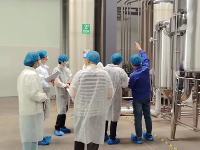 Royal DSM besöker Undersun Factory för kvalitetsinspektion
