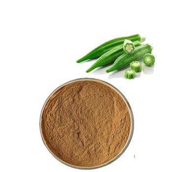 Torkat Okra pulver